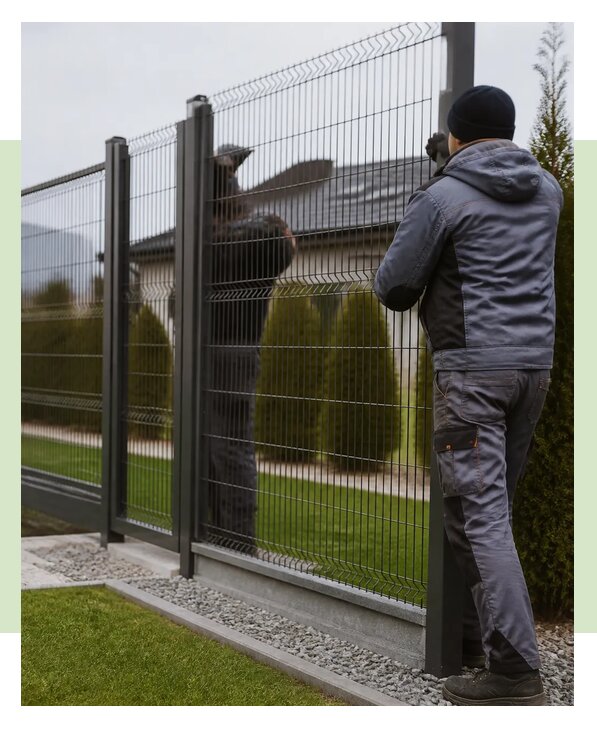 Секционный 3Д забор из металла с установкой под ключ в Качканаре